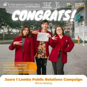 Mahasiswa Public Relations BINUS @Malang Gelar Acara Kreatif "Scavenger Haunt" untuk Sambut Mahasiswa Baru