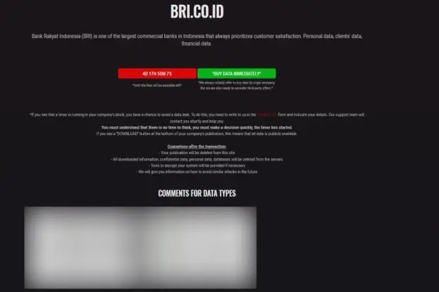 Data Nasabah BRI Bocor, Server Aman?