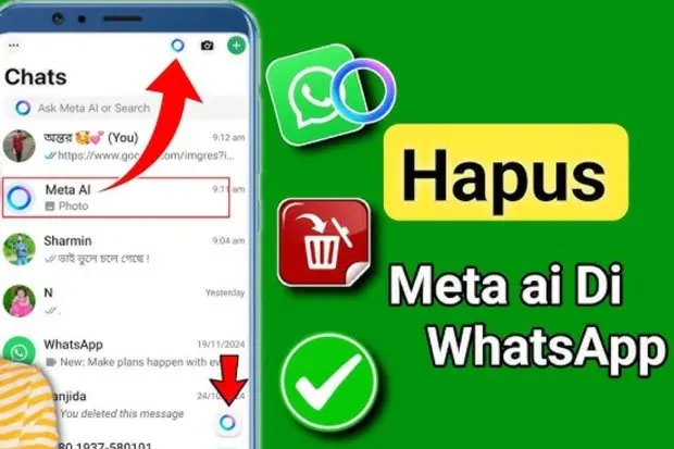 Hilangkan Meta AI di WhatsApp? Begini Caranya!