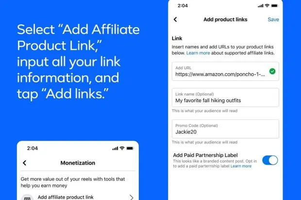 Instagram dan Facebook Permudah Afiliasi