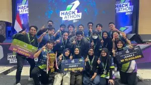 Tim Kode Keras Juara Impact National Hackathon 2024 Surabaya