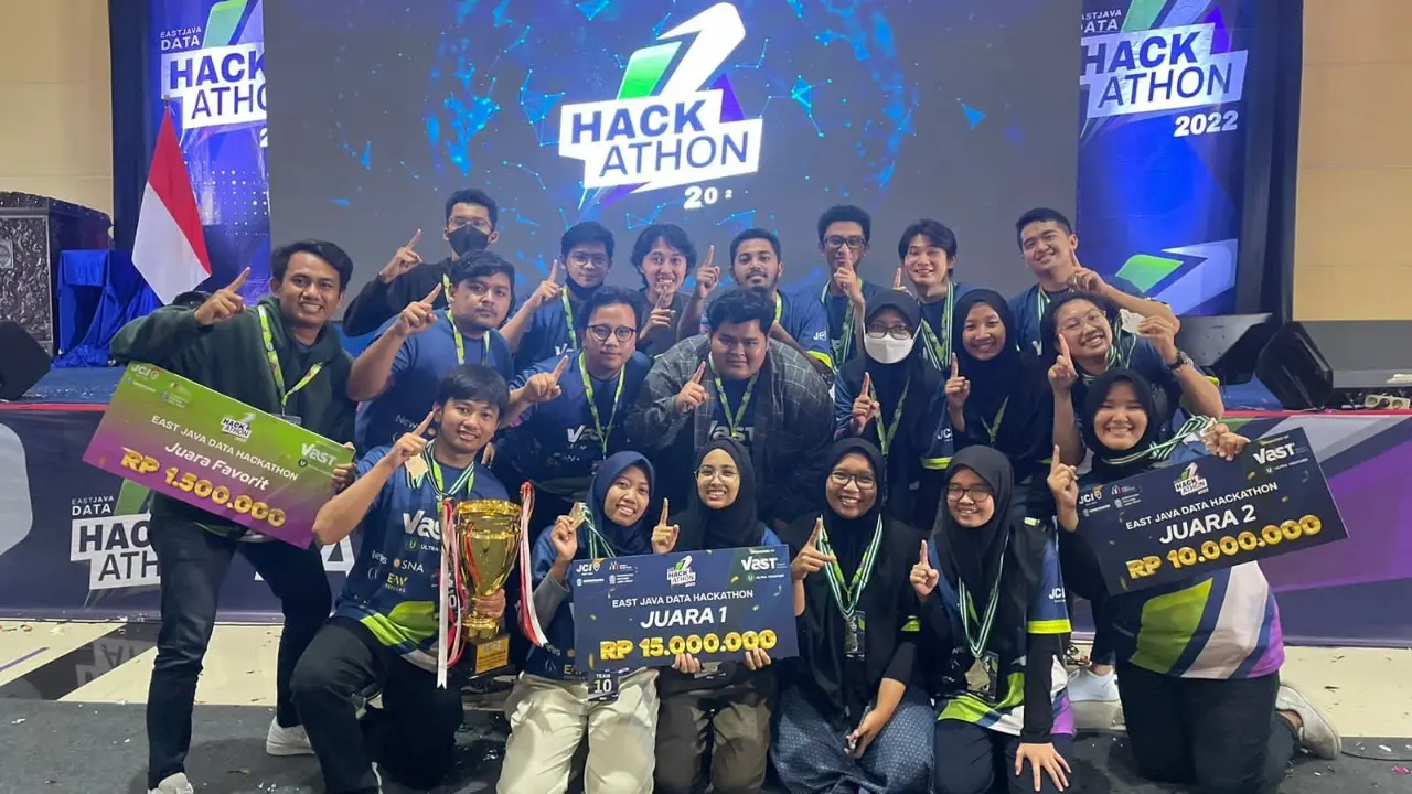 Tim Kode Keras Juara Impact National Hackathon 2024 Surabaya