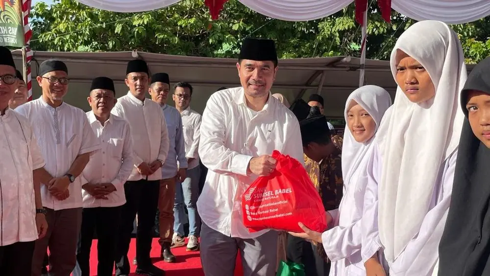 Bank Sumsel Babel Berbagi Kebahagiaan di Bulan Ramadan