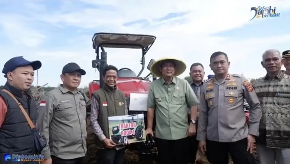Muaro Jambi Dukung Swasembada Pangan Nasional Lewat Tanam Jagung