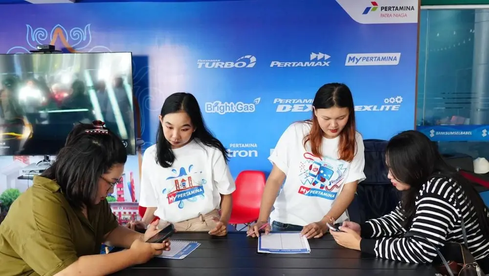 Layanan MyPertamina Manjakan Pemudik di Bakauheni dan Palembang