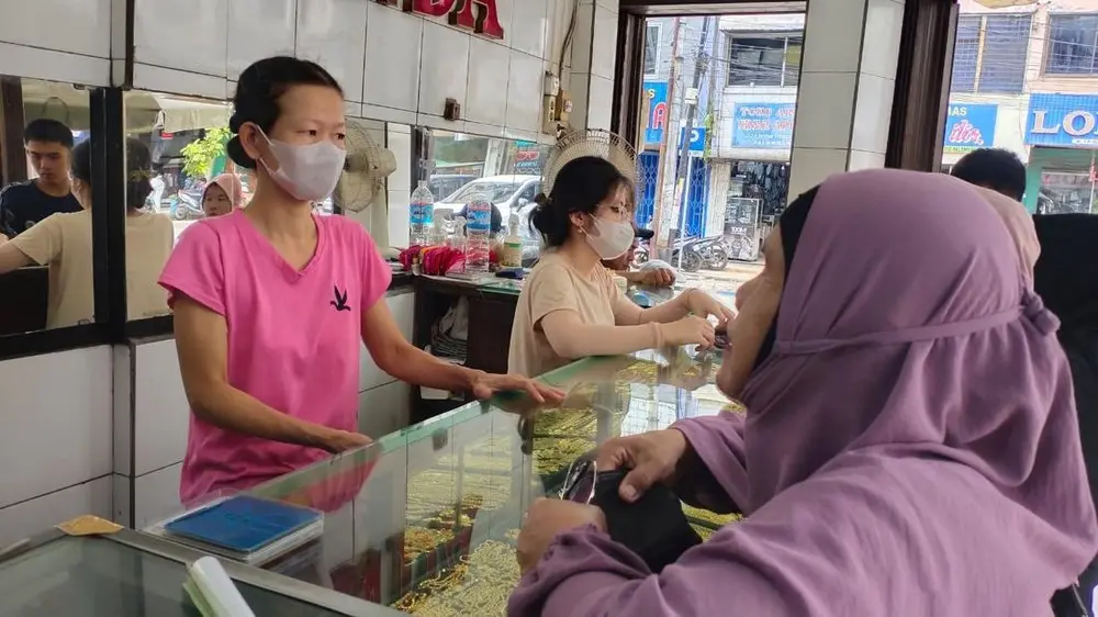 Gadai Emas di Palembang Melonjak Jelang Lebaran