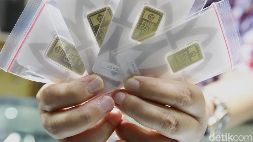 Harga Emas Antam Kembali Meroket, Sentuh Level Tertinggi!