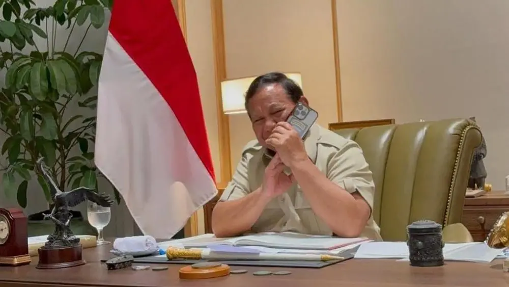 Prabowo dan Trump Bertelepon 15 Menit, Bahas Tarif Dagang?