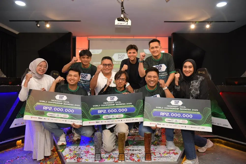 Pegadaian Dominasi Microsoft Excel World Championship Indonesia 2025