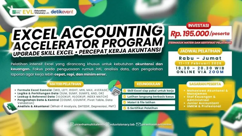 Tingkatkan Kemampuan Akuntansi dengan Workshop Formula Excel