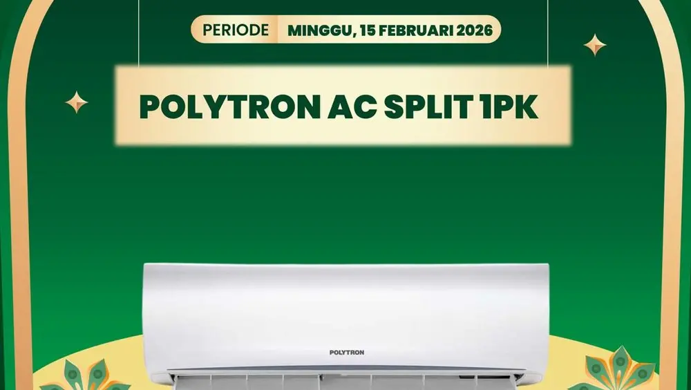 Transmart Full Day Sale: AC Split 1 PK Dibanderol Lebih Murah, Diskon Hingga Rp 1,9 Juta!