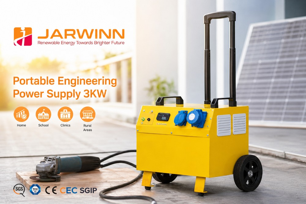 PLTS Hybrid Jarwinn Bikin Listrik Anti Mati