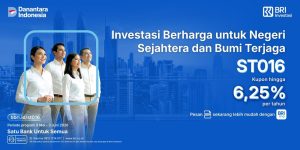 Sukuk ST016 Resmi Hadir, Investasi Syariah Mulai Rp 1 Juta di BRImo