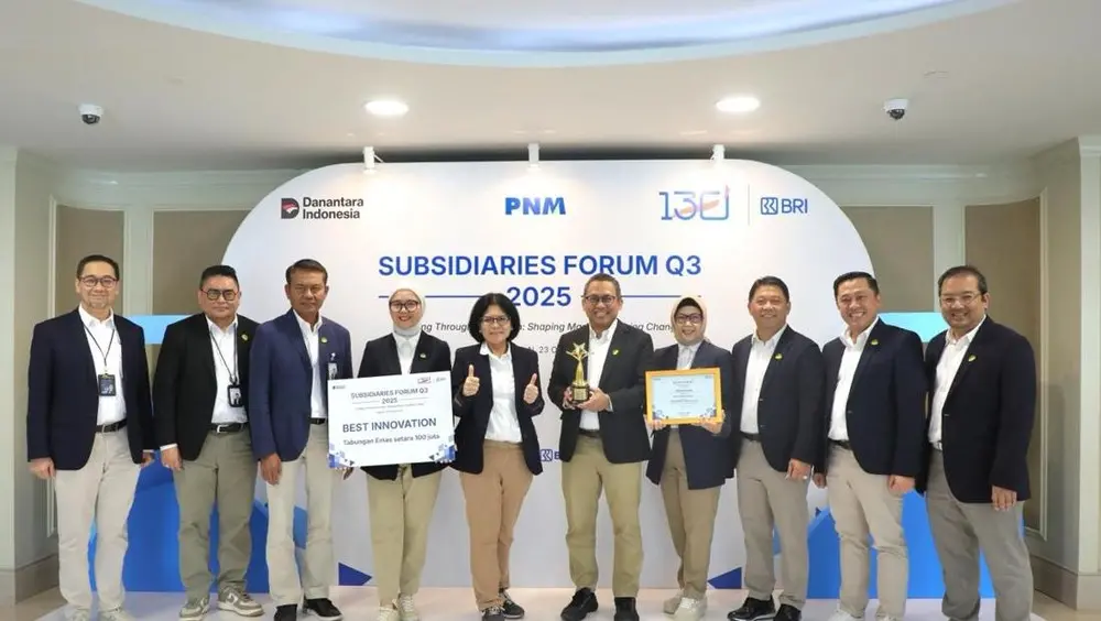 Pegadaian Sabet Penghargaan Inovasi Terbaik Berkat ATM Emas