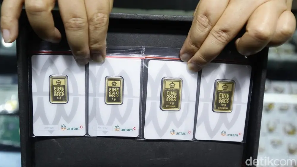 Emas Antam Hari Ini Diam Setelah Melonjak