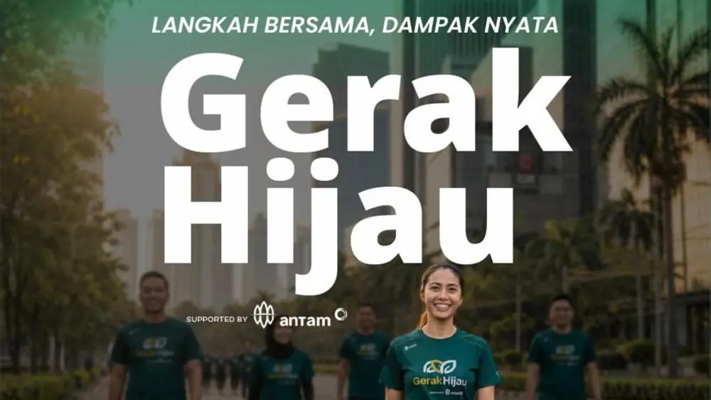 Jakarta Heboh Ribuan Warga Bergerak Hijau