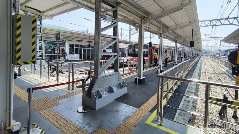 Stasiun Bogor Geger Peron 4 5 Ditutup