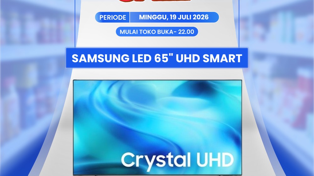 Diskon Gila Transmart TV 65 Inci Hemat Jutaan