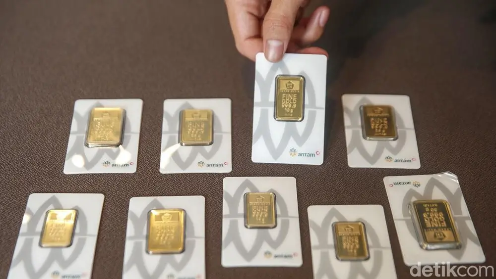 Emas Antam Anjlok Drastis Cek Harga Terkini