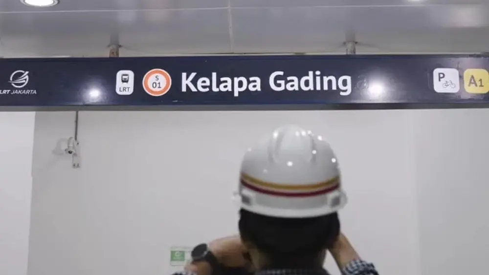 LRT Jakarta Kelapa Gading Manggarai Akhirnya Tiba