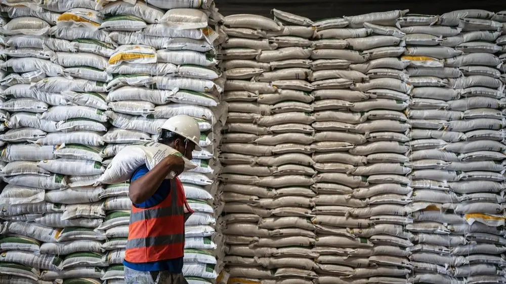 Stok Beras Nasional Melimpah Aman