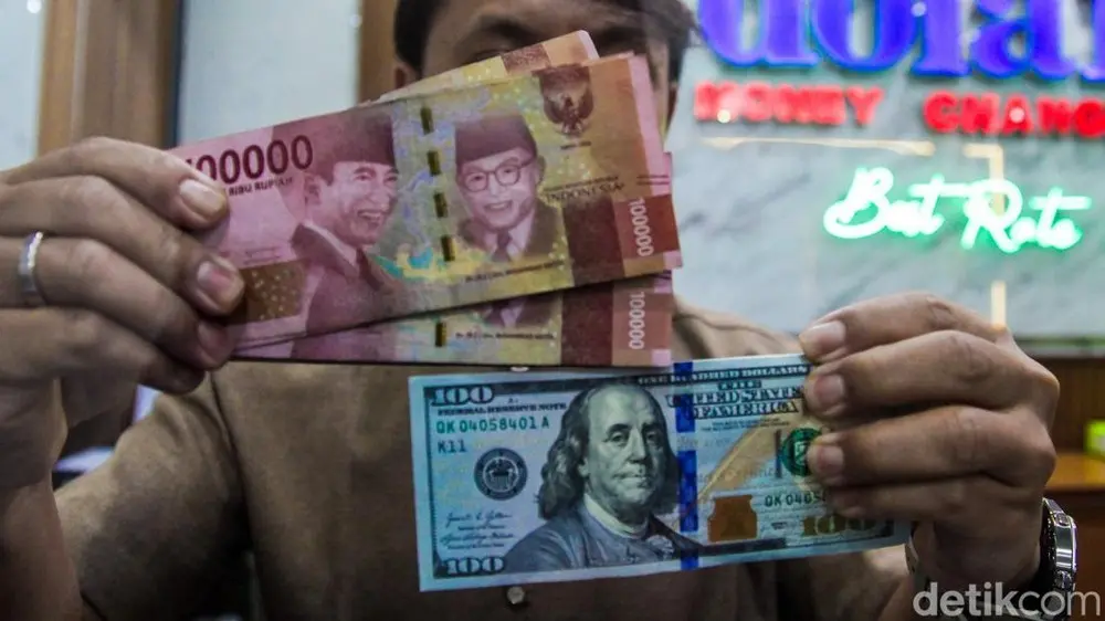 Dolar AS Menggila Rupiah Tertekan Hebat
