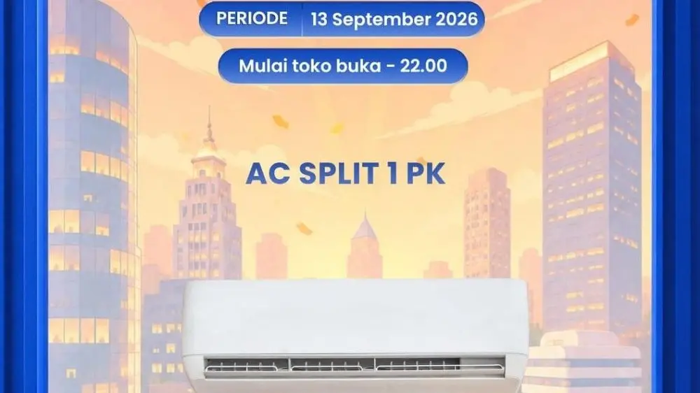 AC 1 PK Transmart Diskon Gila Jutaan Rupiah