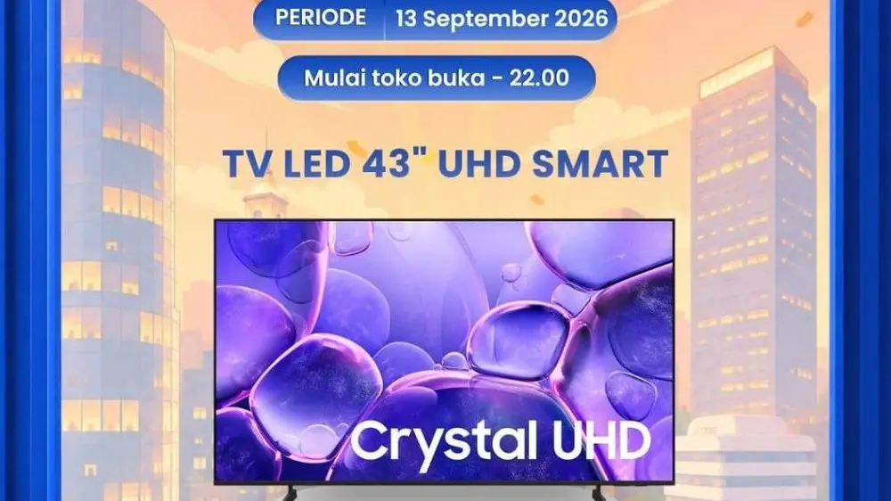 WOW TV 43 INCI DISKON 1 3 JUTA DI TRANSMART