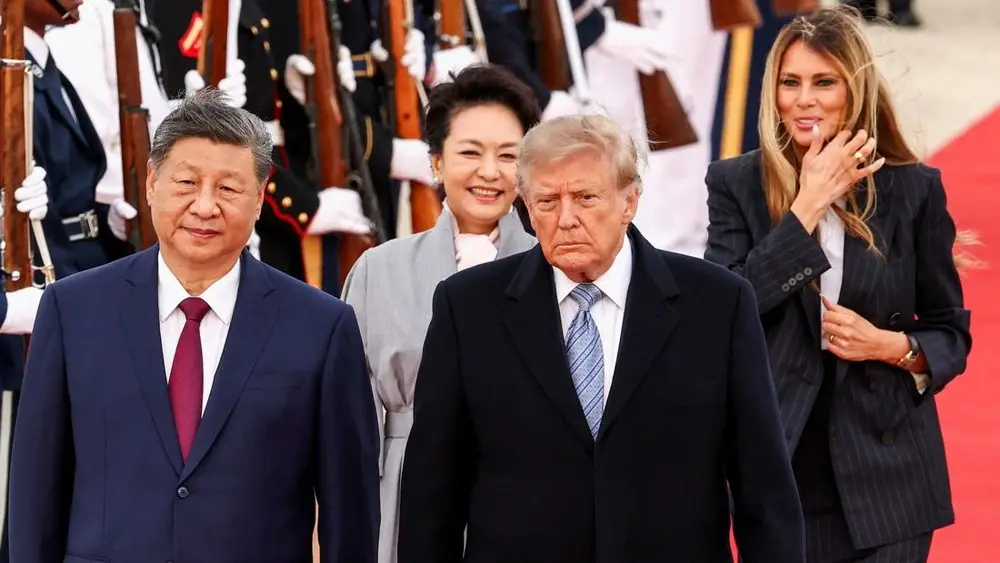Trump Xi Duduk Bareng Bahas Masa Depan Dunia