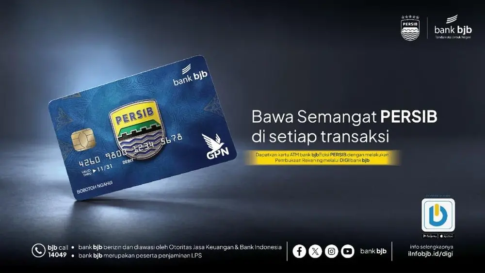 Kartu ATM Edisi PERSIB Bikin Nasabah Makin Loyal