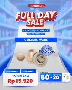 Belanja Hemat Piring Cantik Cuma 15 Ribu