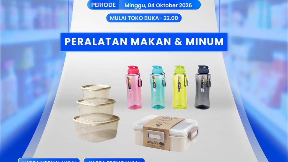 Serbu Diskon Alat Makan di Transmart