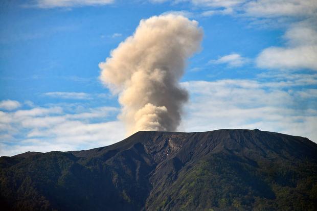 Marapi Kembali Meletus, Abu Vulkanik Menjulang 1 Km