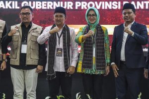 Airin Rachmi Diany Ungguli Andra Soni dalam Sejumlah Survei Pilgub Banten