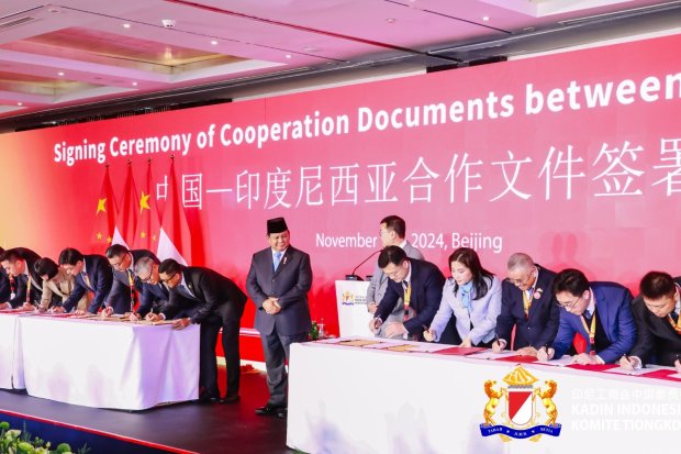 Kunjungan Prabowo ke Cina Berbuah Manis: Investasi Rp 156 Triliun Mengalir