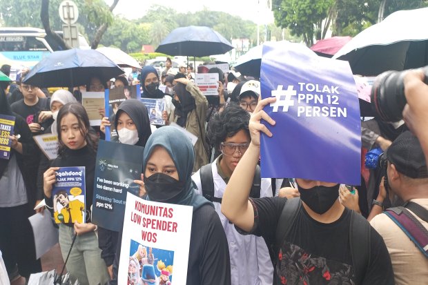 Aksi Tolak Kenaikan PPN: Generasi Z Turun ke Jalan
