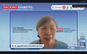 Webinar "Hacking Diabetes" IDAI: Upaya Perangi Meningkatnya Kasus Diabetes Anak di Indonesia