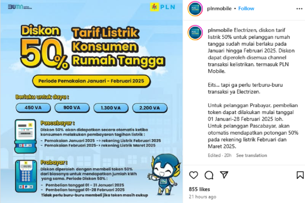Rahasia Maksimalkan Diskon Listrik 50%!