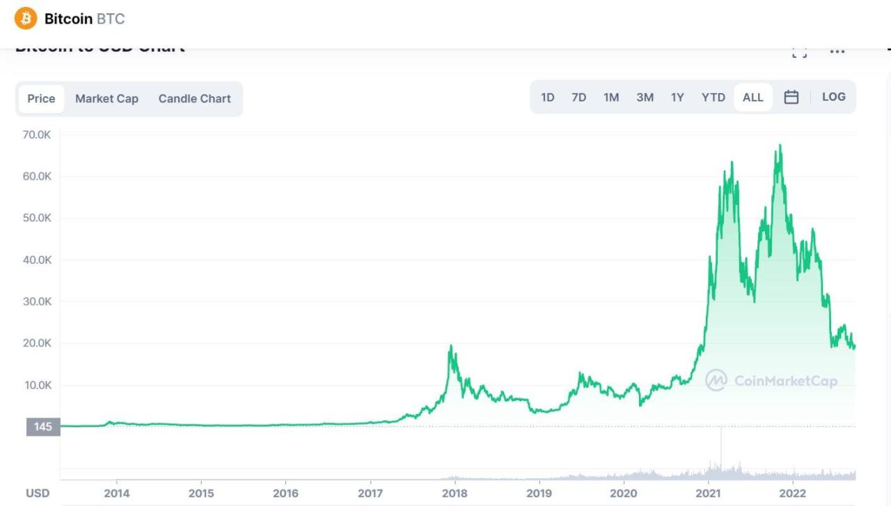 Harga Bitcoin Menurun Jelang Tahun Baru 2025