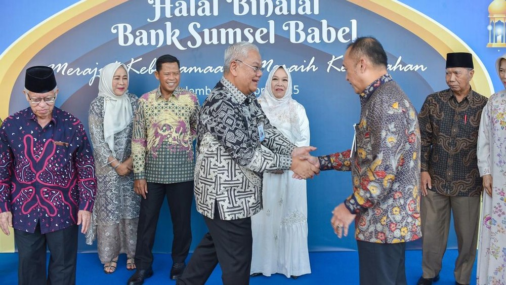Silaturahmi dan Strategi: Bank Sumsel Babel Gelar Halal Bihalal