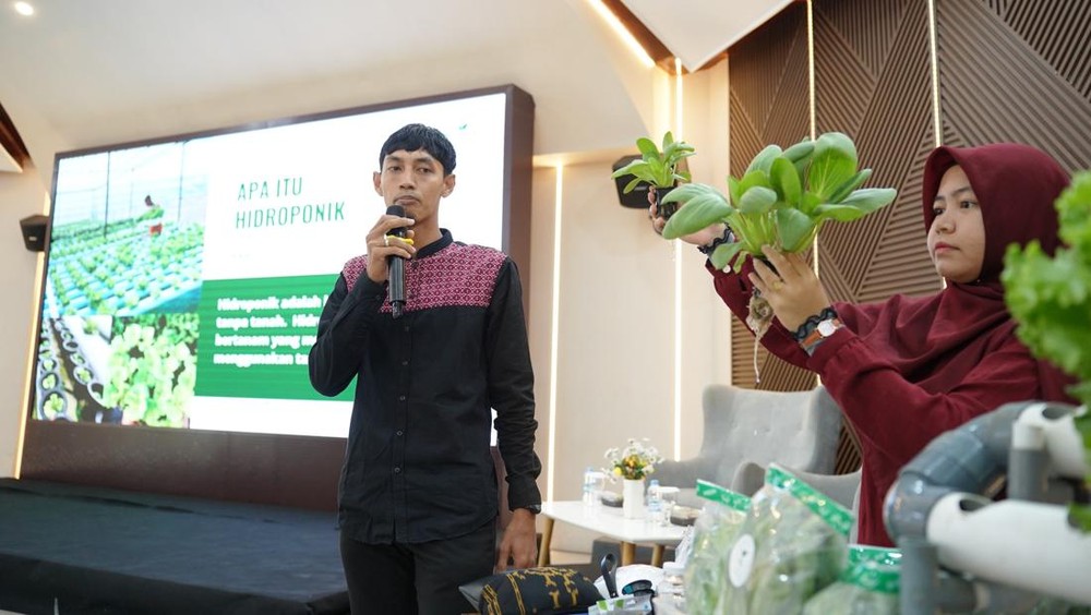 Pusri Tanamkan Ketahanan Pangan Lewat Urban Farming