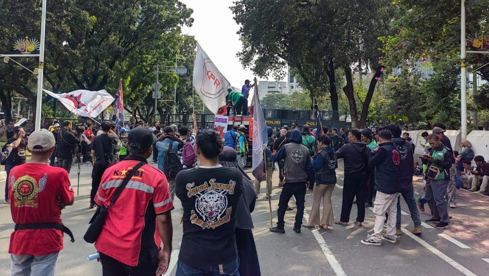 Aksi Demo Ojol di Jakarta: Klaim 50 Ribu Peserta, Realitas Tak Sesuai Harapan