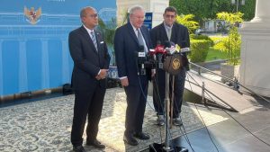 Prabowo Subianto dan Bos Forbes Bahas Investasi di Istana Negara