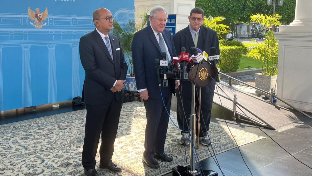 Prabowo Subianto dan Bos Forbes Bahas Investasi di Istana Negara