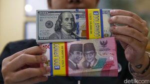 Rupiah Tertekan, Dolar AS Sentuh Level Rp 16.789