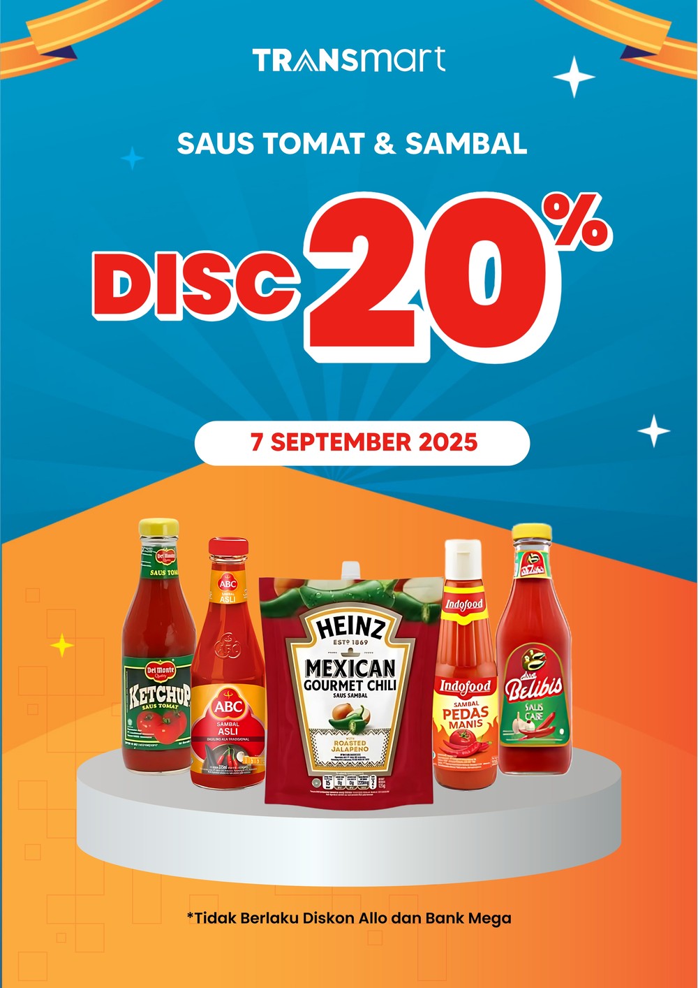 Jangan Sampai Ketinggalan! Saus Favorit Diskon Gede di Transmart Full Day Sale