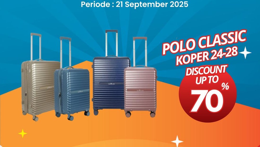 Transmart Full Day Sale: Koper Branded Diskon Gila-Gilaan!