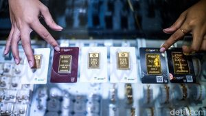 Rekor Tertinggi! Harga Emas Antam Sentuh Level Baru