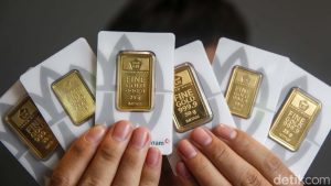Harga Emas Antam Stabil, Masih di Bawah Rekor Tertinggi