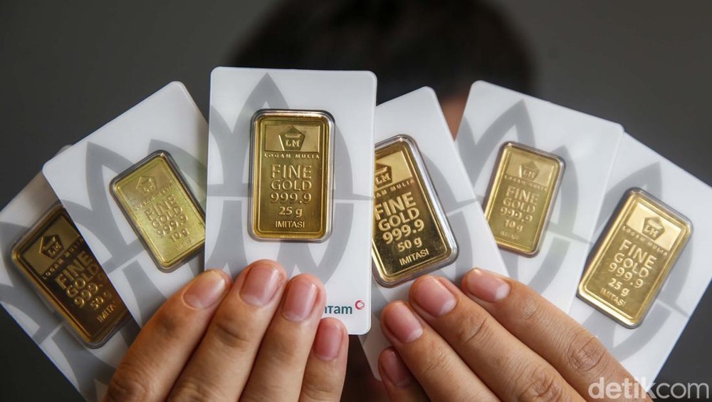 Harga Emas Antam Stabil, Masih di Bawah Rekor Tertinggi